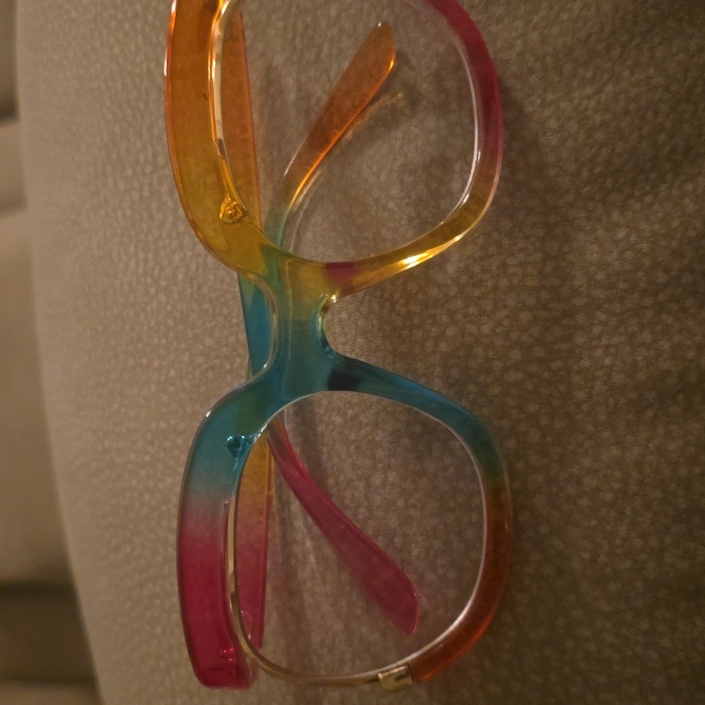 Colorful glasses(clear) - Picture 4 of 4